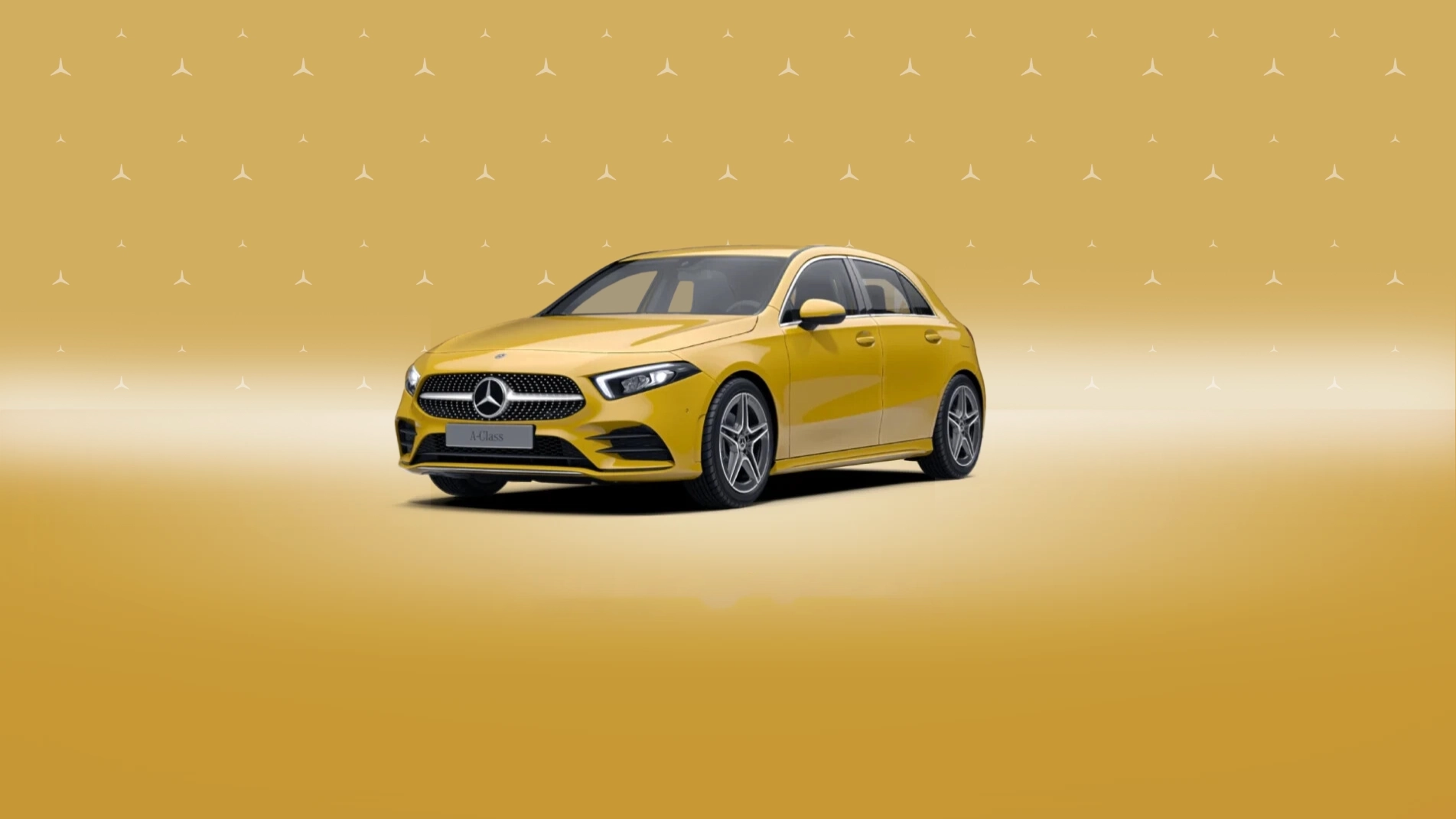 Mercedes-Benz a-class-hatchback Sun Yellow
