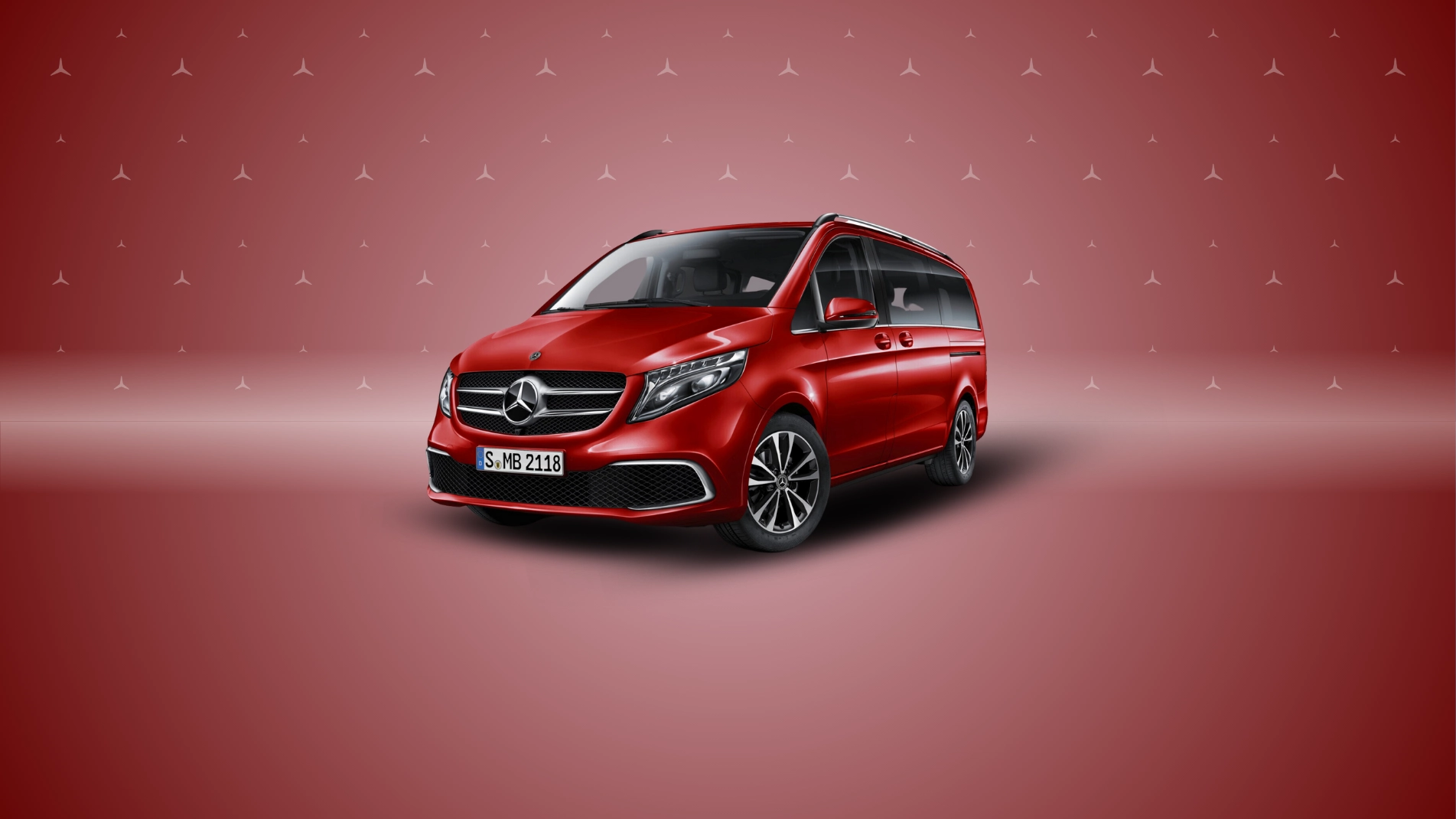 Mercedes-Benz V-Class Color Hyacinth Red