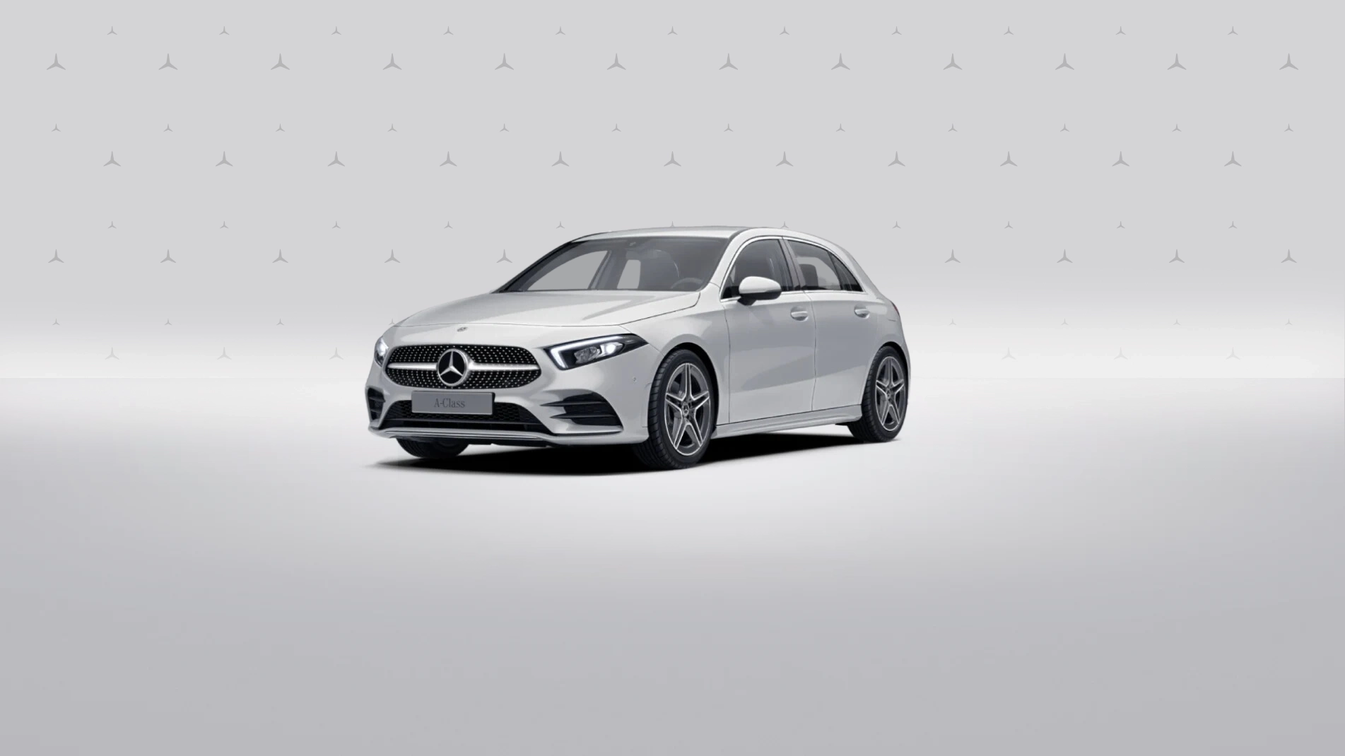 Mercedes-Benz a-class-hatchback Digital White Metallic