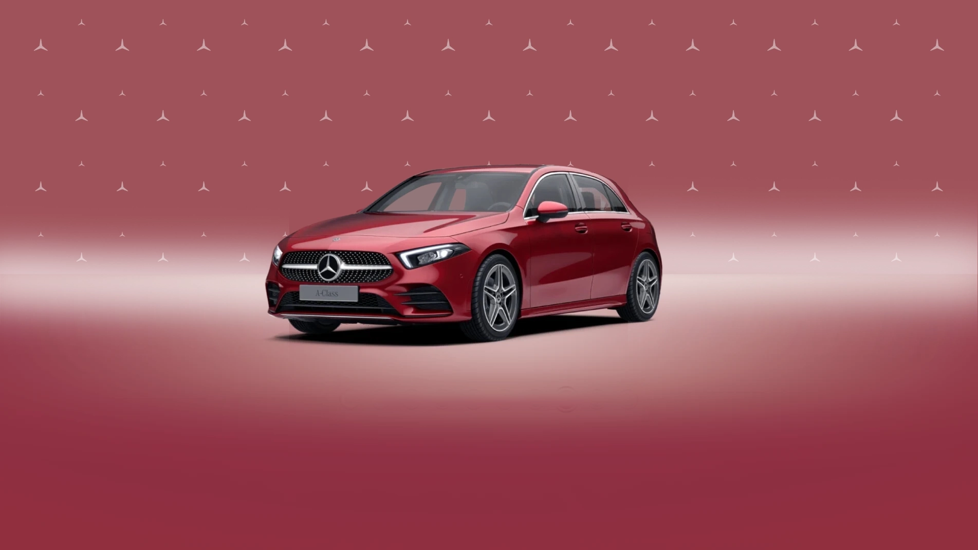 Mercedes-Benz a-class-hatchback Red Metallic